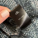 Elk Shanghai Print Silk Dress Size Small Photo 6