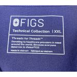 FIGS  Women's Casma Navy‎ Scrub Top Size XXL Tech Healthcare Nurse Doctor PA Photo 1