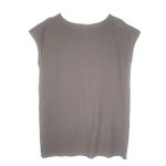 Eileen Fisher  Women’s Gray Sleeveless Boatneck Shift Mini Dress XL Photo 2