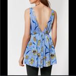 Urban Outfitters  Isla Plunge Babydoll Top Size Medium Photo 2