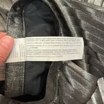 Abercrombie & Fitch Grey Silver Metallic Pleated Midi Skirt Women Size Small Photo 7