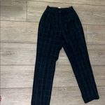 NWT VTG DEADSTOCK SAVANNAH Black Watch Plaid Wool Pleated Trousers 4 Photo 6