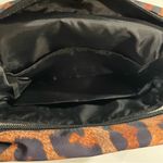 Travel Toiletry Hanging Cosmetic MakeUp Bag Leopard Print Med Accessories Unfold Brown Photo 8