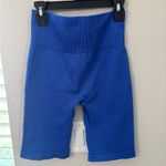 90 Degrees by Reflex NWOT- Blue Women's Ribbed Shorts Photo 1