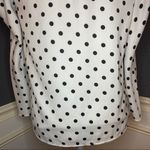 Valencia and Vine Polka Dot Blouse White Photo 8