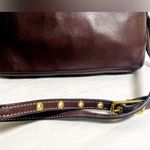 Coach [SOLD] Leather Crossbody Shoulder Bag Chocolate Brown Color Vintage Style Photo 2