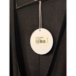 Princess Polly NWT  Chiara Party Long Sleeve Wrap Mini Dress Black Glitter Sz S/M Photo 3