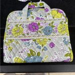 Vera Bradley  Floral Quilted Travel Bag - Purple, Green, Blue Photo 1