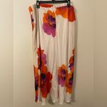 NWT New York &‎ Company White Pink Orchid Floral Lined Max Dress Size XL Photo 1