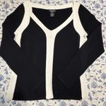 Doncaster Vintage  Collection Black and White Women's contemporaryTop Size Medium Photo 8