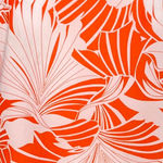 J.Crew Shirt Womens 10 Orange Floral Flower Tropical Office Casual Versatile Photo 5