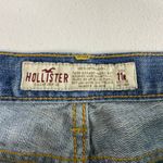 Hollister Vintage  women's‎ junior's light wash denim distressed ripped shorts 11 Photo 5