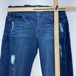 7 For All Mankind  Jeans Womens 27 Blue Mid Rise‎ Josephina Skinny Boyfriend Photo 5