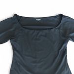 Old Navy  Blue Fitted Short Sleeve Bodysuit Photo 1