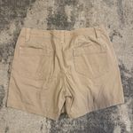 Natural Reflections  Women’s  Beige Flat Front Shorts Photo 3