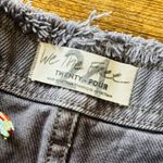 Free People Becket Cut Off Slouchy Shorts - Size 24 Photo 6