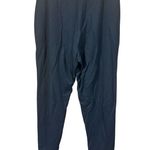 Theory  Black Navy Double Knit Jersey Slouchy Jogger Pants Photo 9