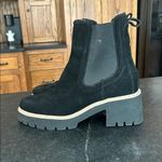 Black Suede Dolce Vita‎ Hawk H2O booties chunky block heel & lug sole women’s 10 Photo 2