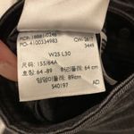 Levi's 711 Skinny Jeans In Washed Black Distressed Wash Photo 6