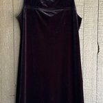 Jumping Joy Velvet Sleeveless Black Dress with Keyhole at Chest. Size M Photo 5