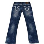 Big star  Vintage Liv Stretch Cropped Jeans Bleached Distressed Womens 26 Denim Photo 3