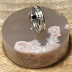 Sterling Silver Blue Turquoise Raised Circular Stone 925  Ring Photo 9