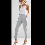 Crosby Women’s Gray Skinny Versatile Flat Front Pants 10 Photo 1