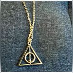 Source Unknown Harry Potter Deathly Hallows Y2K Fashion Necklace Photo 2
