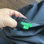 United Colors Of Benetton  Pinstripe Knee Length Dress Black Medium Photo 6