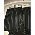 Park Avenue Women's Juniors Dress Shorts Stripe Flat Front Size 13 Black Photo 3