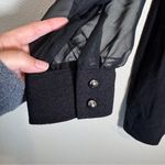 City Chic  Black Long Sleeve Mini Dress Womens 14 Sheer Chain Whimsigoth Formal Photo 5