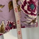 Xhilaration NWT Lavender Purple Floral Ruffle Front Dress New Photo 5