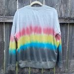 Sundry  Rainbow Stripe Crewneck Sweatshirt | 1 S Photo 4