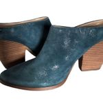 Charles by Charles David Charles David Nico Blue Teal Suede Mules Photo 1