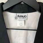 Vintage Banjo Southwestern Aztec Native Print Waist Coat Vest Button Up Shirt Tan Size L Photo 4