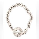 Tiffany & Co. Rare 1837 Toggle Chain Bracelet Sterling Silver 7” – Vintage Photo 4