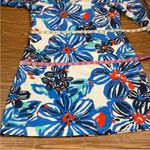 MAHI GOLD Floral Tropical Long Sleeve Dress 5% Spandex Photo 6