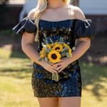 Sherri Hill Black Homecoming Dress Photo 0