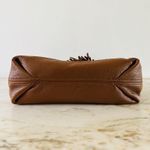 Michael Kors  Camden Luggage Brown Leather Medium Drawstring Satchel Shoulder Bag Photo 4