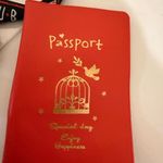 Disney Pair of  Cruiseline Lineyards Red/Black Passport Holder Castaway Club Photo 1
