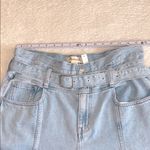 Madewell  Belted Wide-Leg Baggy Jeans Light Wash Size 31 NWT‎ Photo 2