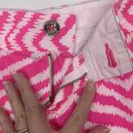 Lilly Pulitzer Size 00 The Welch Short Shorts Low Rise Flat Pink Zebra Print Photo 9