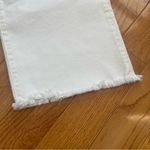 Loft Ann Taylor High Waist Wide Leg Crop Jeans White Size 12P/31 Photo 3