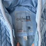 Kenneth Cole quilted baby blue jacket Photo 4