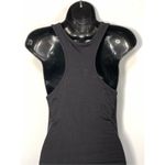 IMG Women's Tank Pullover Ruched Bodycon Dress Black Medium Photo 3