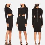 Bec & Bridge Navy Blue Dress Long Sleeve Tie front size 8 Photo 7