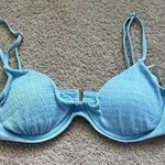 Light Blue Underwire Bikini Top Size M Photo 0