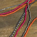 Vera Bradley Ziggy Zinnia colorful layered bead necklace Photo 2