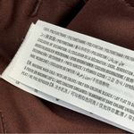 Abercrombie & Fitch The 90’s Straight Ultra High Rise Brown Faux Leather Pant 33 Photo 9