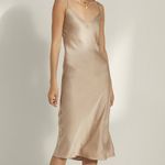 Aritzia Wilfred Only Slip Satin Midi Dress Photo 1